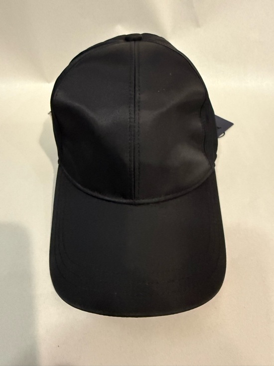 Prada Men's Black Nylon Baseball Cap Size EUR O/S. - Picture 2 of 5